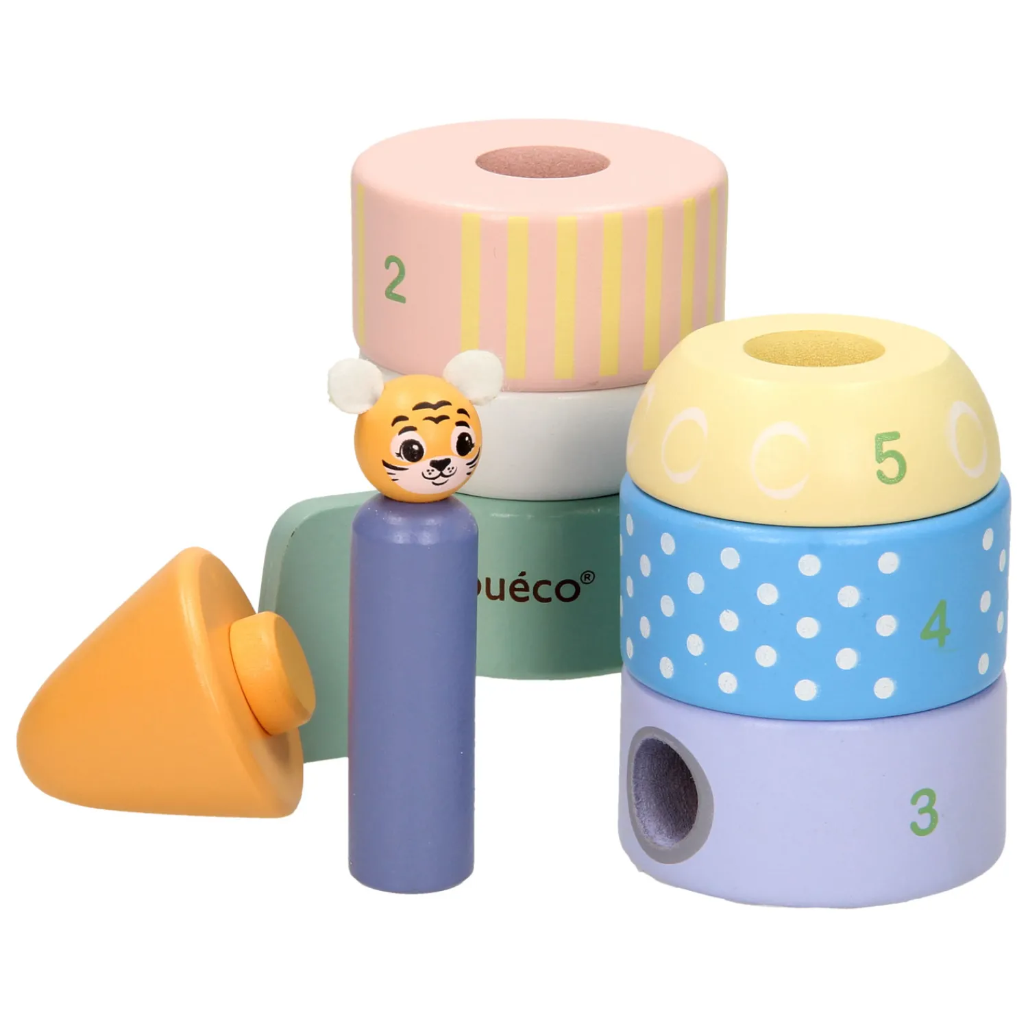 Houten Stapel Raket-Joueco Best