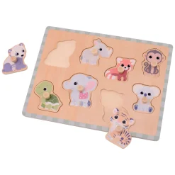 The Wildies Noppenpuzzel, 8st.>Joueco Outlet