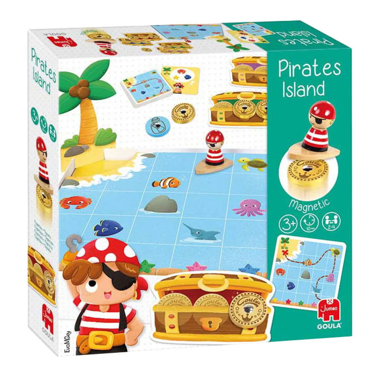 Jumbo Goula - Piraten Eiland Kleuterspel Sale