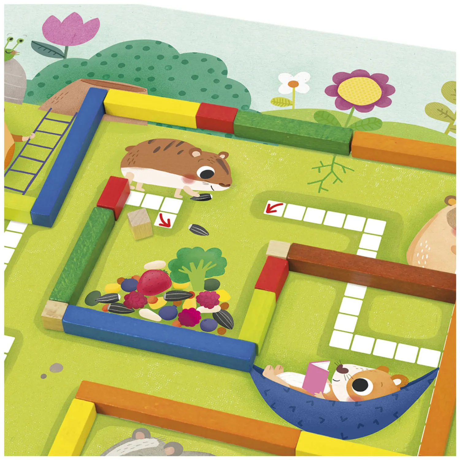 Jumbo Goula Hamsters 1 tot 10 Educatief Rekenspel Clearance