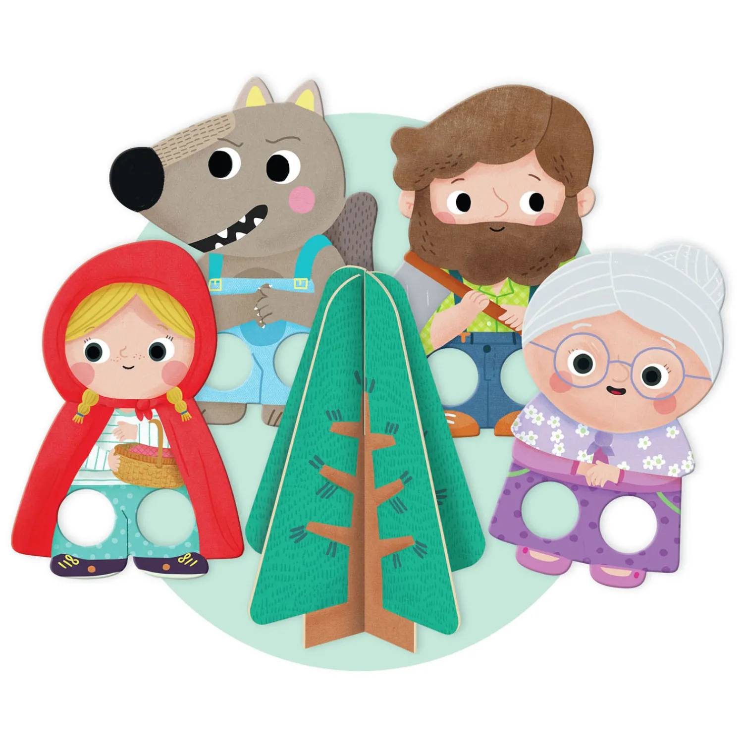 Jumbo Goula Legpuzzel XXL Roodkapje, 30st. Sale