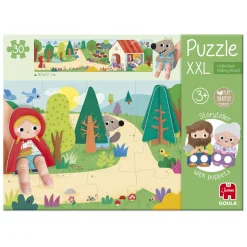 Jumbo Goula Legpuzzel XXL Roodkapje, 30st. Sale