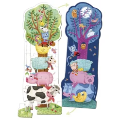 Goula Omkeerbare Puzzel XXL Boerderij Dag en Nacht, 27st.>Jumbo Online