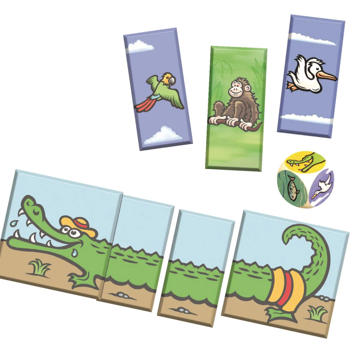 Jumbo Speelkwartier Kroko Loko Memospel Best