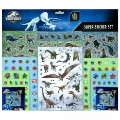 Undercover Jurassic World Stickerset, 500st. Clearance