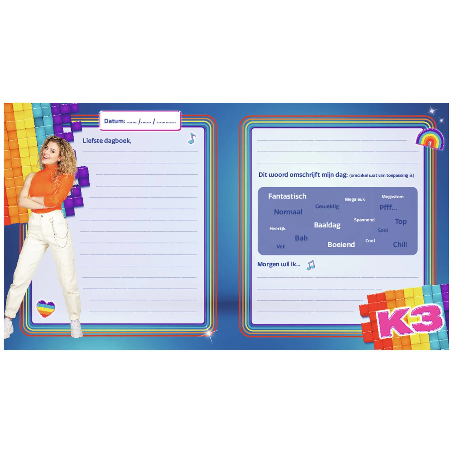 K3 Dagboek>Studio 100 Outlet