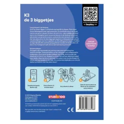 Studio 100 K3 de 3 Biggetjes Luisterkaart Boek Outlet