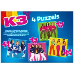 K3 4in1 Puzzel - Sterretjes-Studio 100 Online