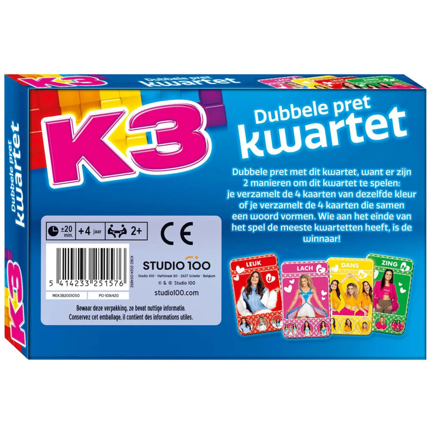 K3 Kwartet - Dubbele pret>Studio 100 New