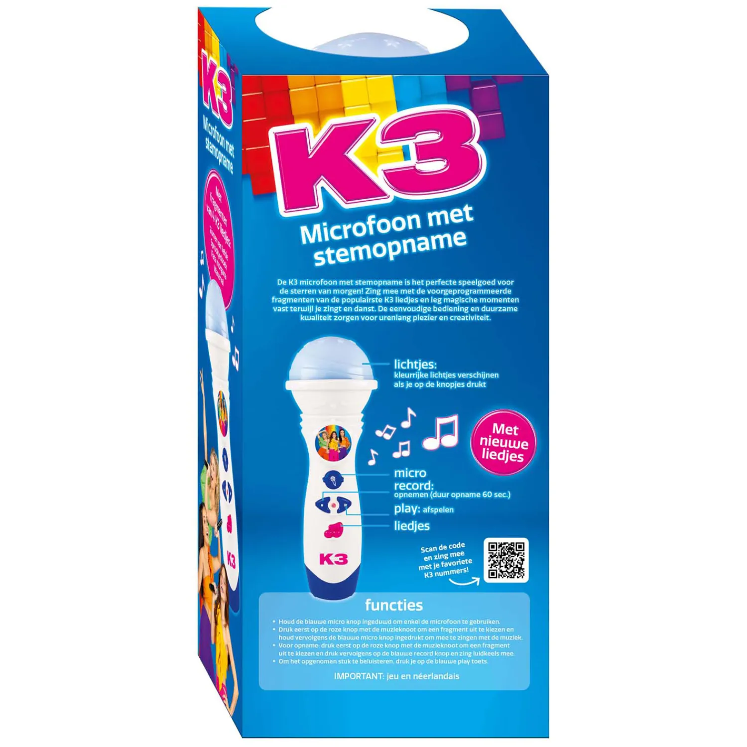 K3 Microfoon met Stemopname-Studio 100