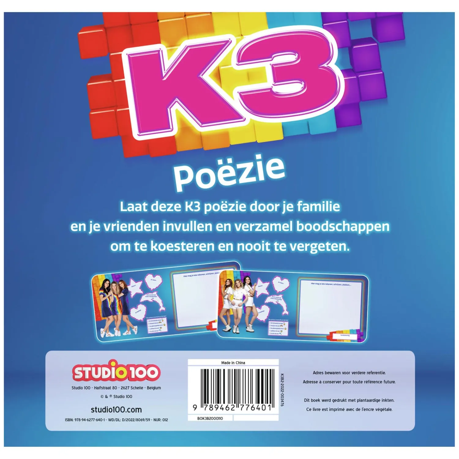 Studio 100 K3 Poëzie-album - Een nieuw begin Clearance