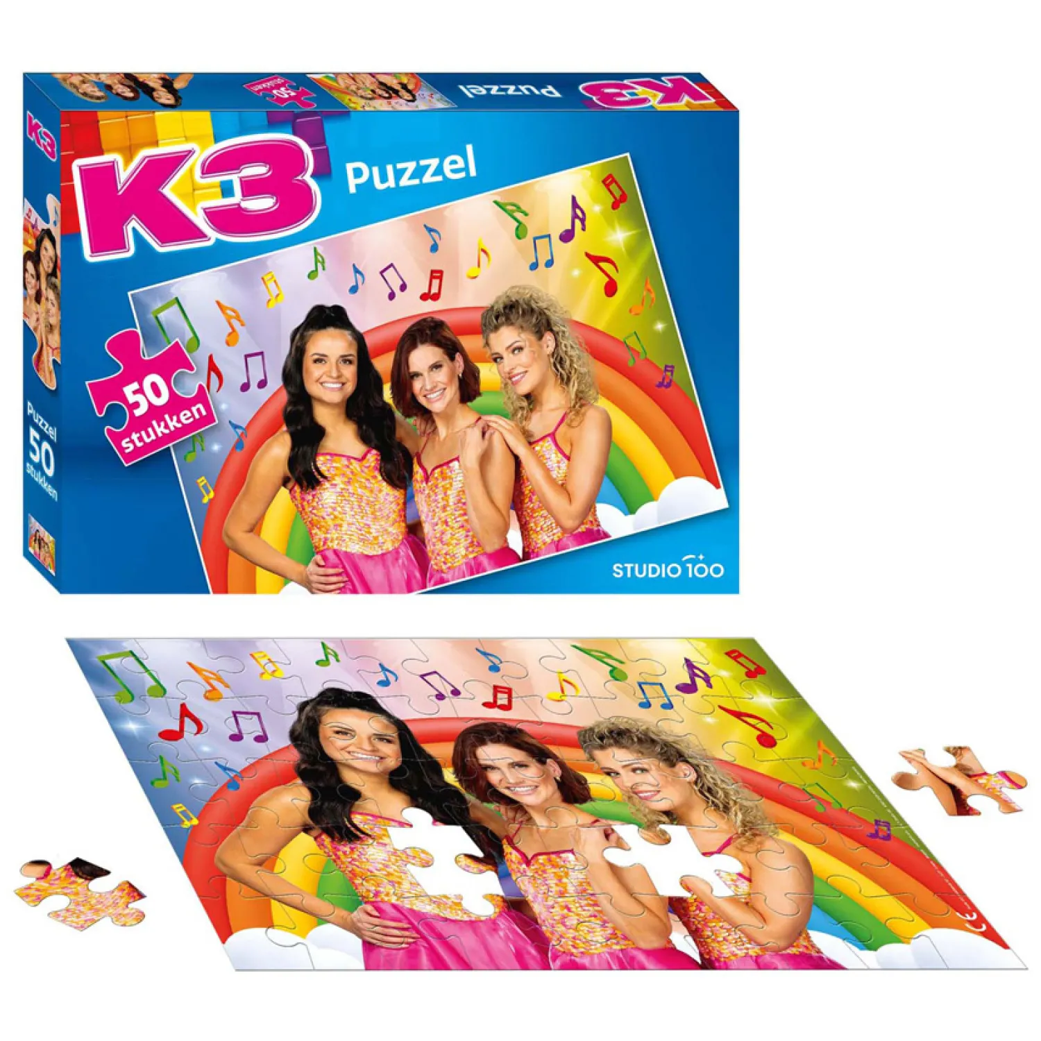 Studio 100 K3 Puzzel - Zeemeerminjurk, 50st. Hot