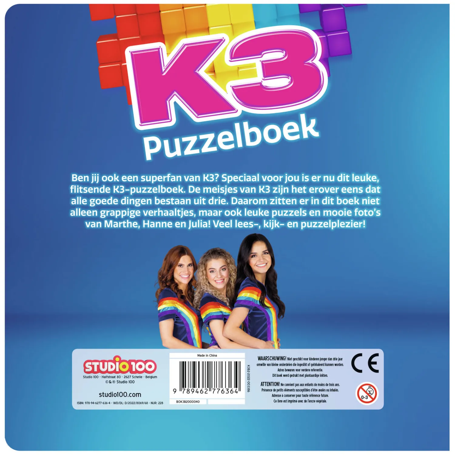 K3 Puzzelboek - Een nieuw begin-Studio 100