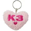 K3 Sleutelhanger Pluche Hart>Studio 100 Outlet