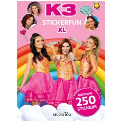 K3 Stickerboek - Stickerfun XL>Studio 100 Online