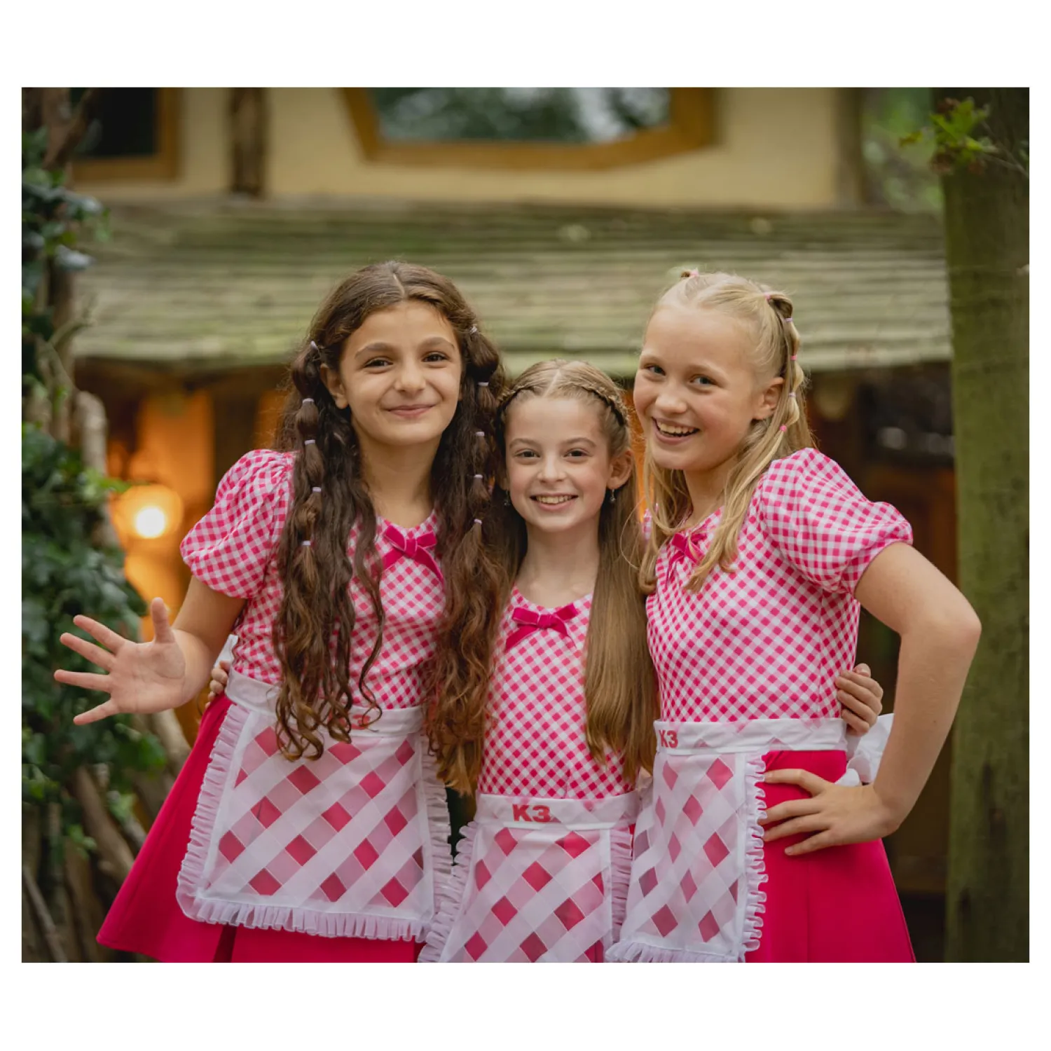 Studio 100 K3 Verkleedjurk - 3 Biggetjes, 9-11 jaar Sale