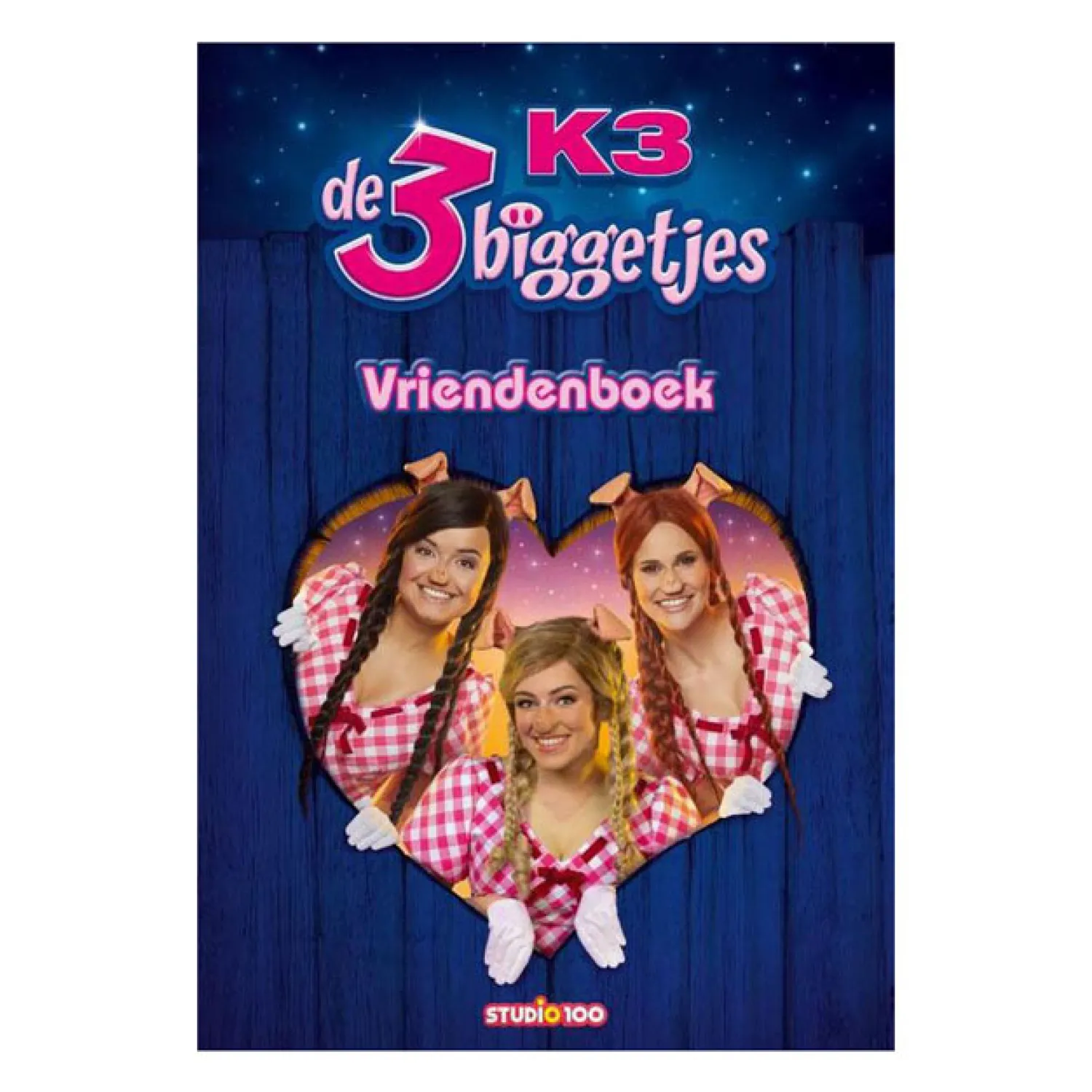 K3 Vriendenboek - De 3 Biggetjes-Studio 100 Best