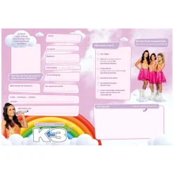 K3 Vriendenboek - Lied van de Zeemeermin-Studio 100 New