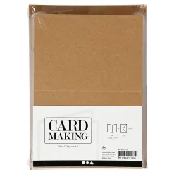 Kaarten en Enveloppen Naturel, 50 Sets>Creativ Company Best