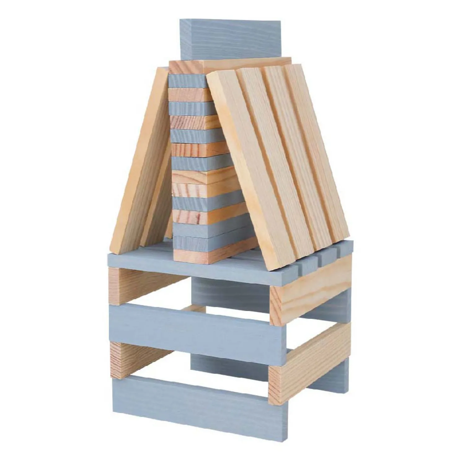 40 Plankjes Grijs-KAPLA Best