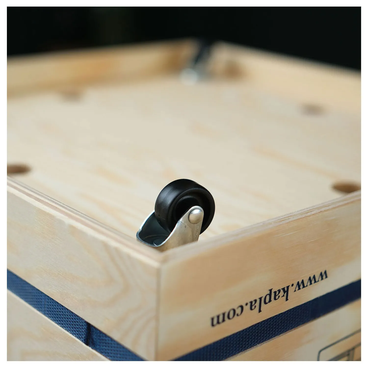 , Kist met Deksel 1000 Blanke Plankjes-Kapla