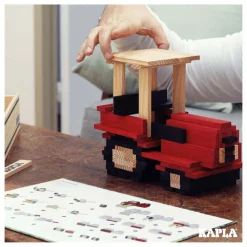 Kist Tractor - 155 Plankjes-KAPLA New