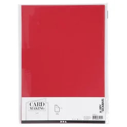 Creativ Company Karton Rood A4 220g, 10st. Best