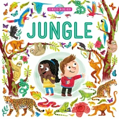 Kartonboek De Wereld om ons heen - Jungle>Rebo Publishers New