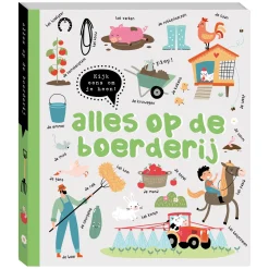 Kartonboek Kijk eens om je heen - Alles op de boerderij Sale