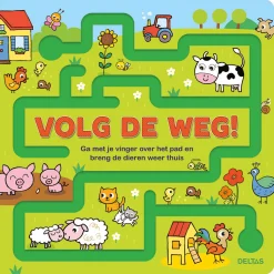 Kartonboek Volg de weg!-Deltas Best