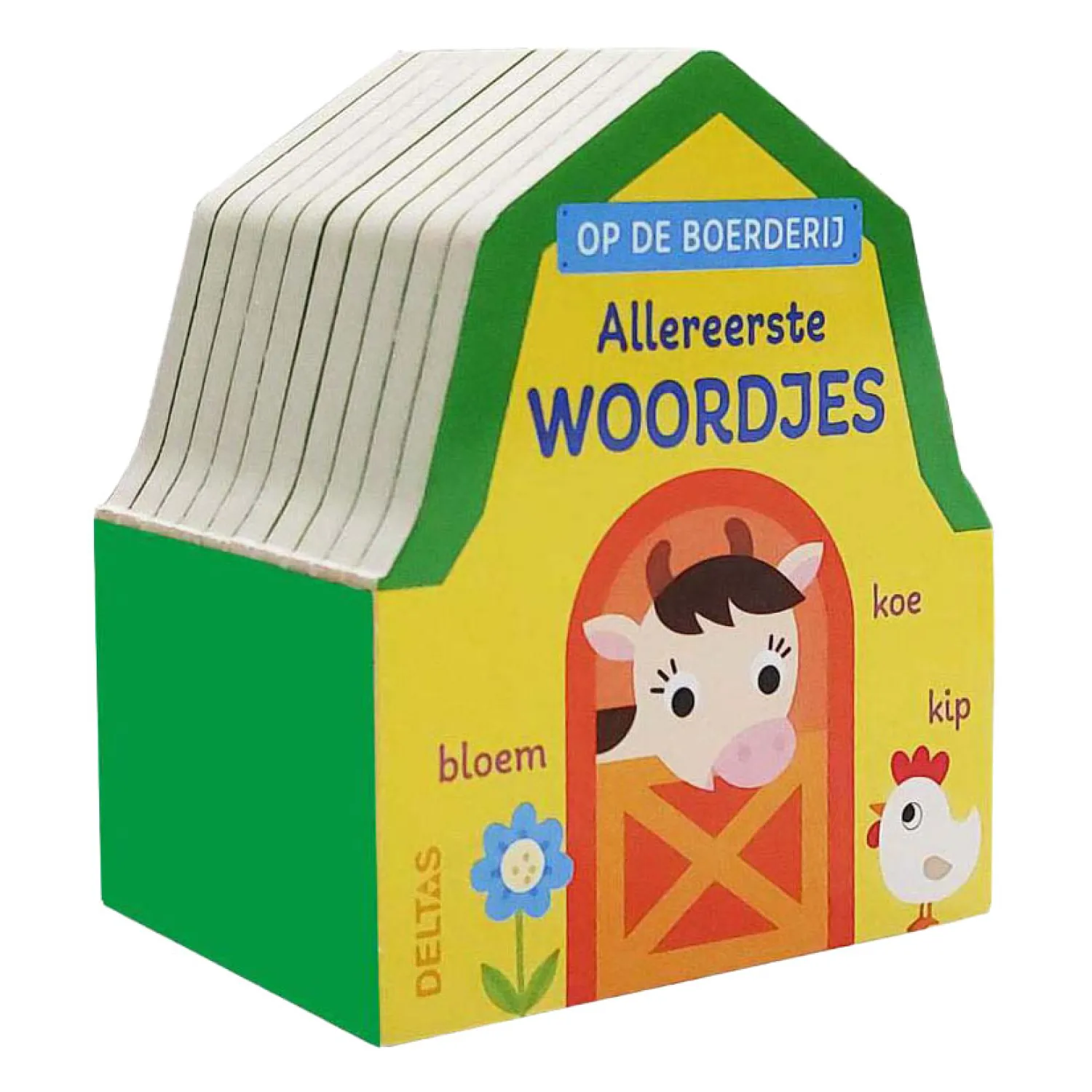 Deltas Kartonboekje Allereerste Woordjes Op de boerderij Discount