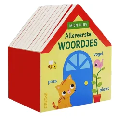 Deltas Kartonboekje Allereerste woordjes Mijn huis Hot