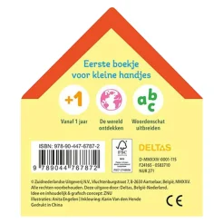 Deltas Kartonboekje Allereerste woordjes Mijn huis Hot
