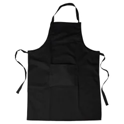 Katoenen Schort Zwart met Vak, 89x66cm>Creativ Company Hot