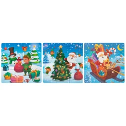 Kerst 3-in-1 Puzzel-Grafix Best
