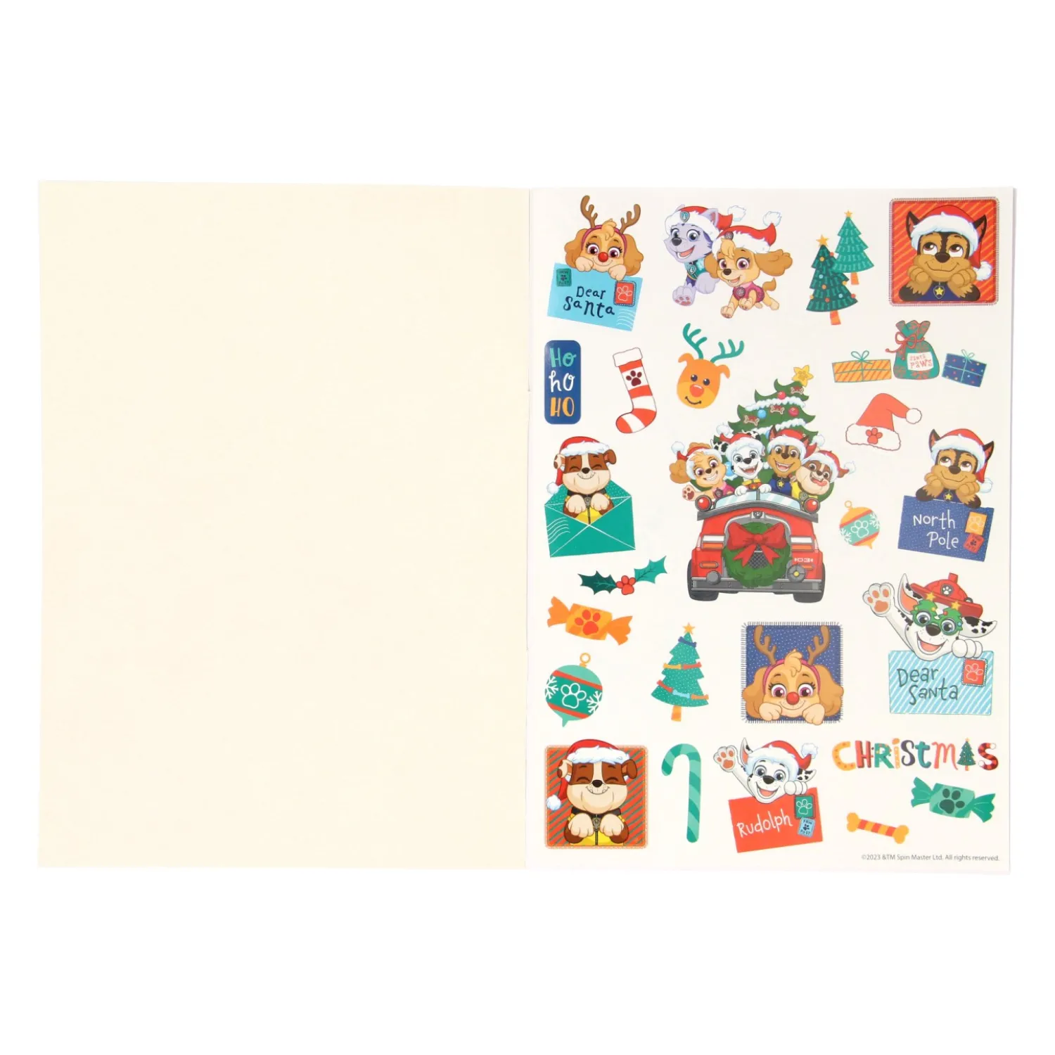 Kerst Kleurboek PAW Patrol + Stickers-Wins Holland Clearance