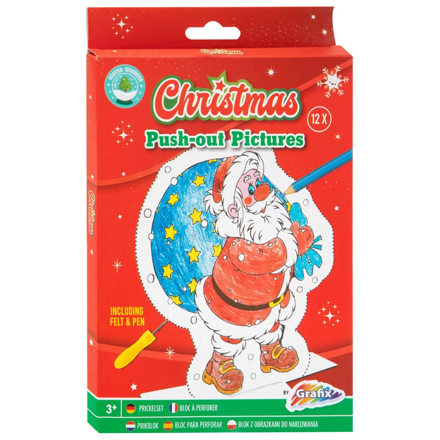 Kerst Prikblok>Grafix New