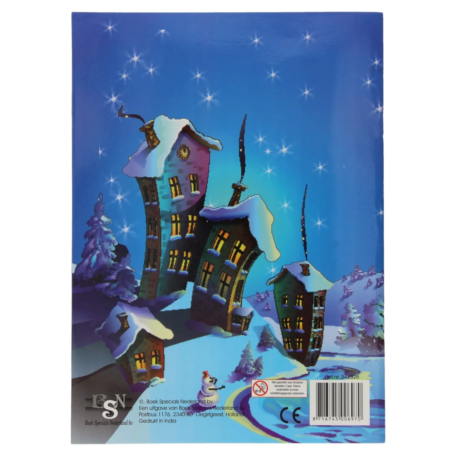 Kerst Sticker- en Kleurboek-Boek Specials Nederland BV Sale
