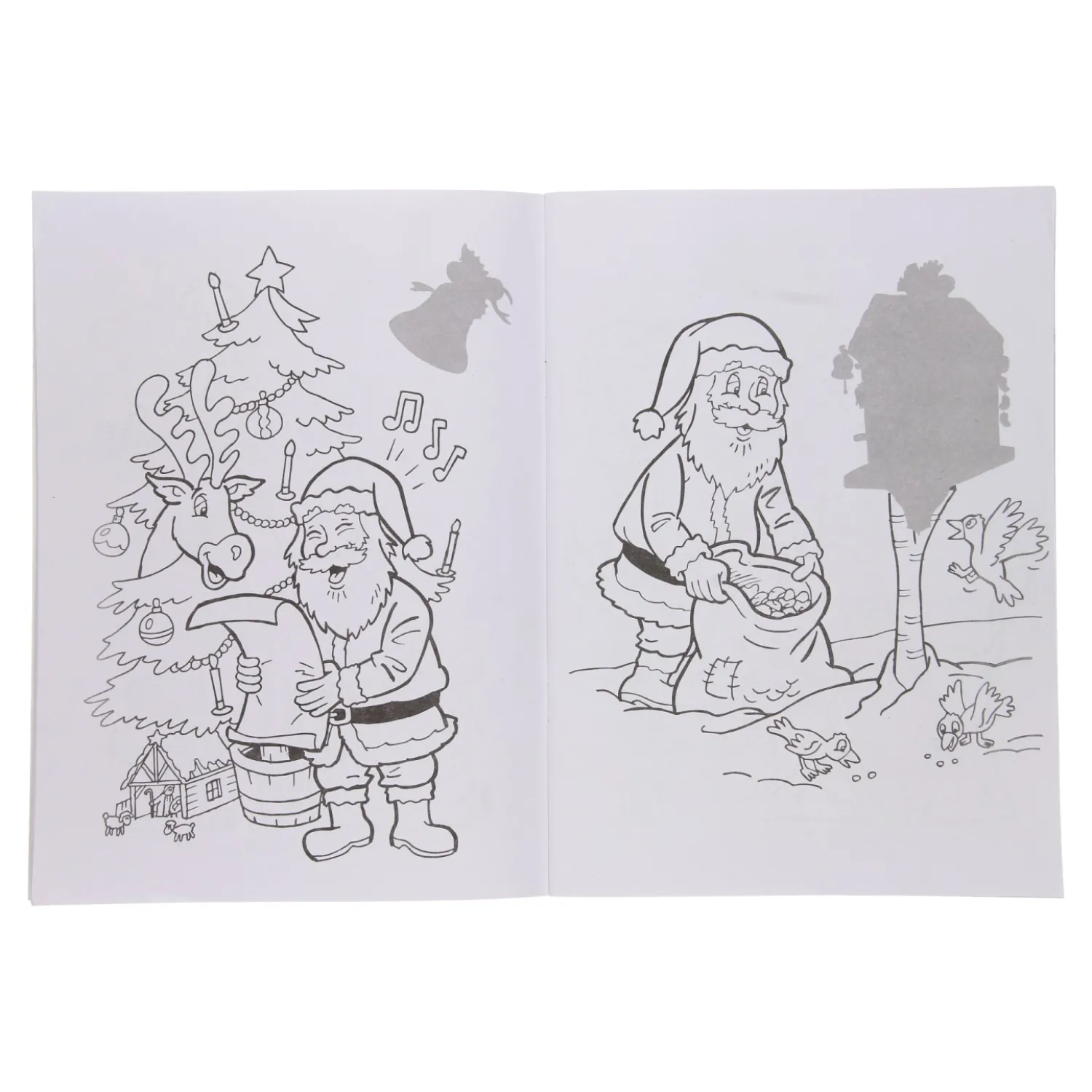 Kerst Sticker- en Kleurboek-Boek Specials Nederland BV Sale