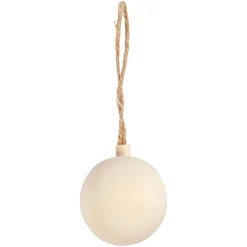 Kerstbal Hanger Hout, 4,8cm>Creativ Company Sale