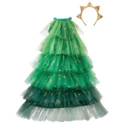 Kerstboomjurk met Haarband - 3-4 Jaar-Great Pretenders Sale