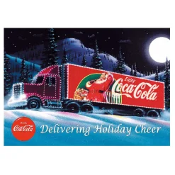 Kerstpuzzel Coca Cola Christmas Vrachtwagen - 1000st.- Online