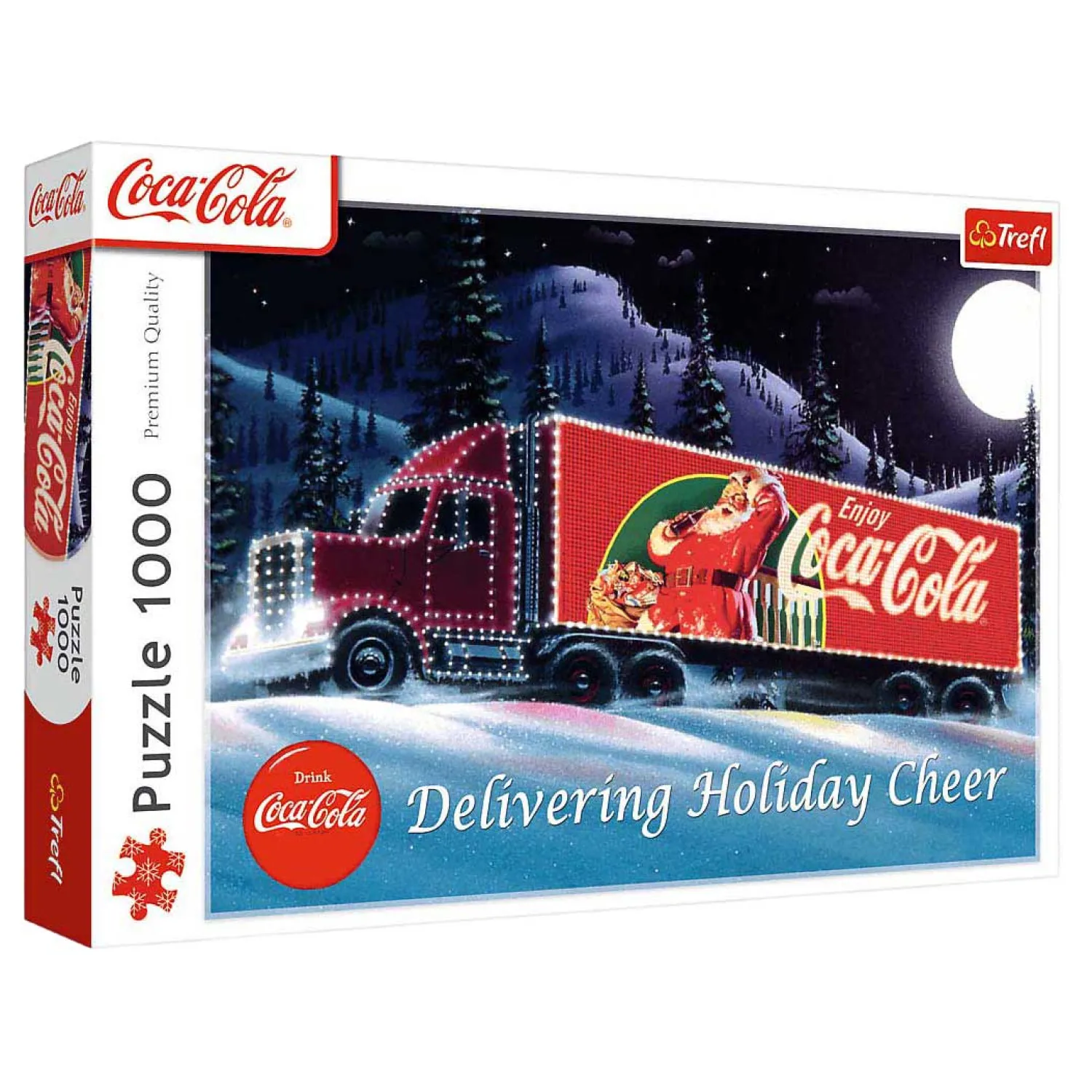 Kerstpuzzel Coca Cola Christmas Vrachtwagen - 1000st.- Online