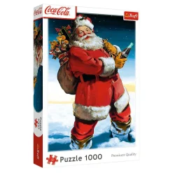 Kerstpuzzel Coca Cola In de Sneeuw - 1000st. Best