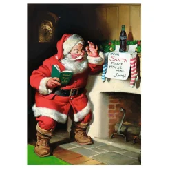 Kerstpuzzel Coca Cola Open Haard - 1000st.>