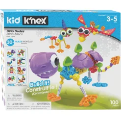 K'Nex Kid Dino Dudes Building Set