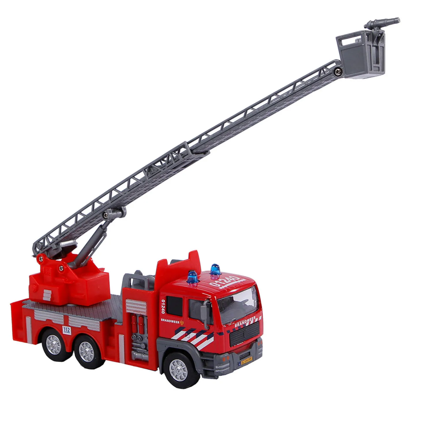 Die-cast Brandweer Ladderwagen NL, 16cm>Kids Globe Discount