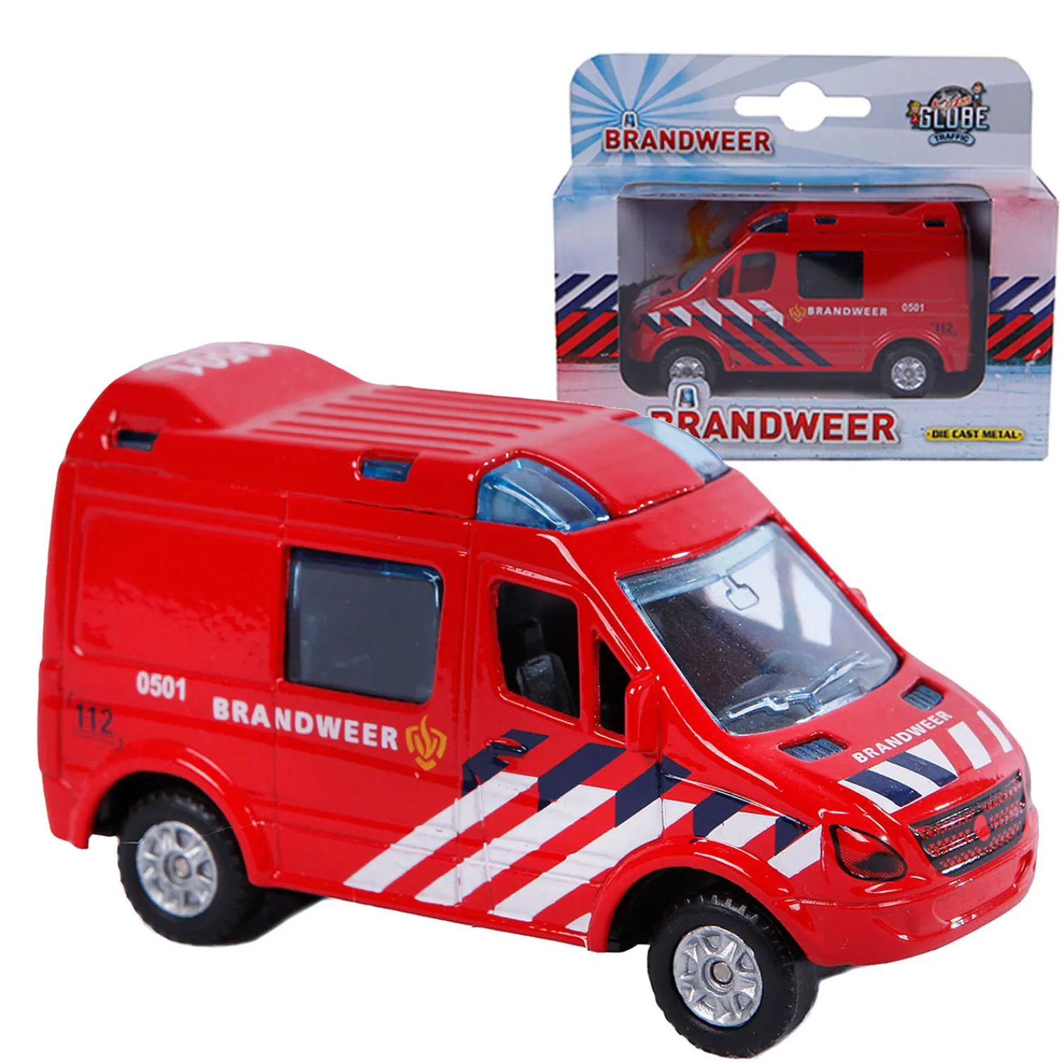 Kids Globe Die-cast Brandweerauto Online