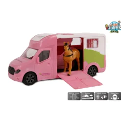 Die-cast Paardentruck Licht en Geluid 1:32>Kids Globe Online
