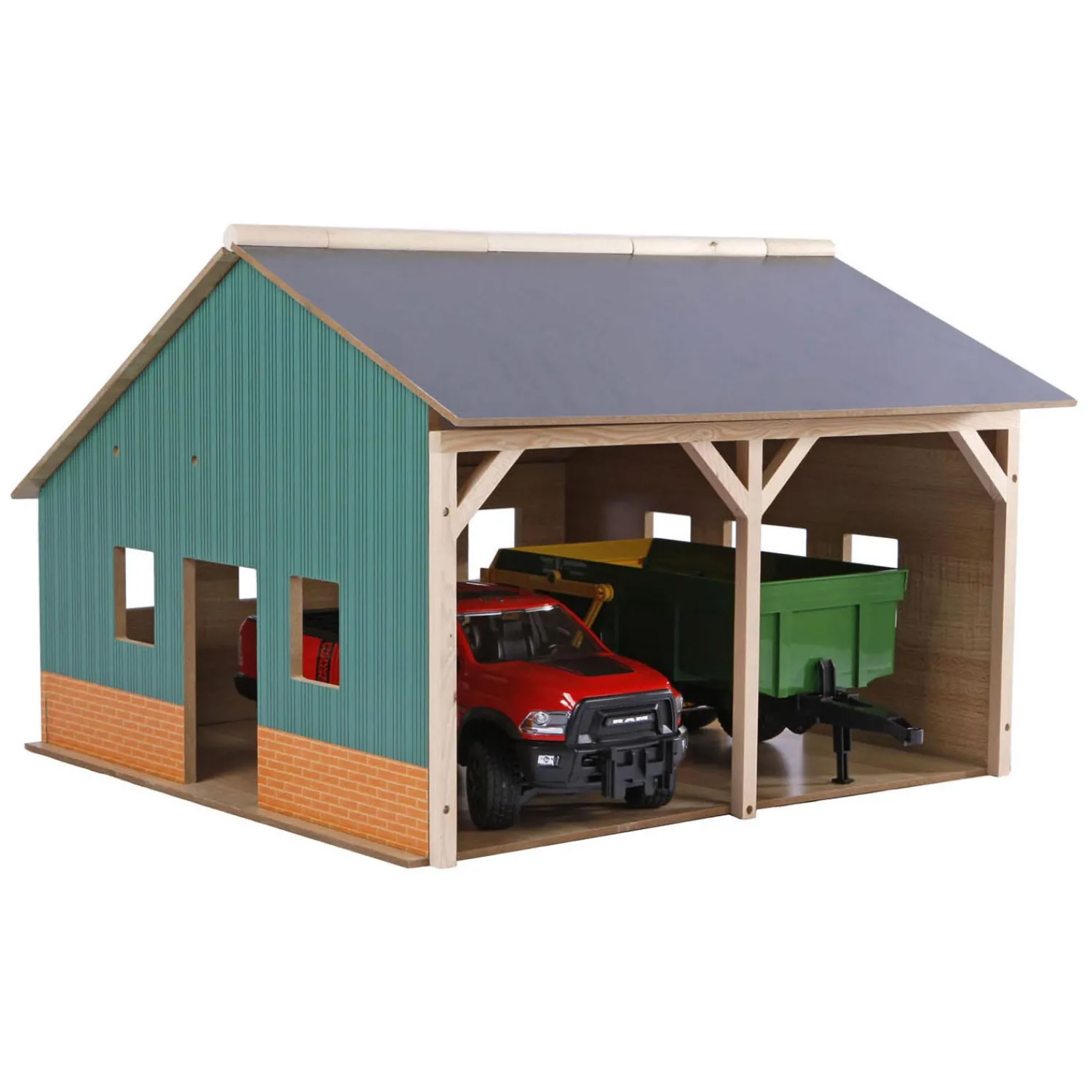 Loods Voor 2 Tractoren, 1:16>Kids Globe Discount